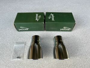  прекрасный товар!! подлинная вещь!! H9 год Jaguar XJ muffler tail резчик SET!! модель :E-JLGB