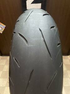 中古MCタイヤ 2021年製造 DUNLOP SPORTMAX ROADSPORT2 180/55ZR17 ダンロップ スポーツマックス 180 55 17 3821 A2713