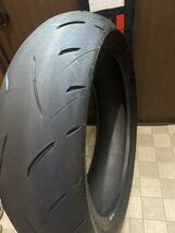 中古MCタイヤ 2021年製造 DUNLOP SPORTMAX ROADSPORT2 180/55ZR17 ダンロップ スポーツマックス 180 55 17 3821 A2713_画像4