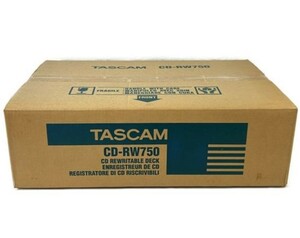☆未開封☆TASCAM CD-RW750 業務用 CDレコーダー タスカム