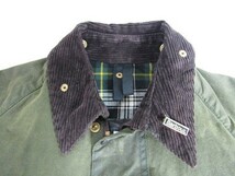 Barbour バブアー　BEDALE ビデイル　セージ　サイズ32　イングランド製_画像6