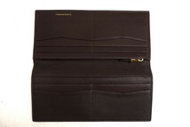 Dunhill ダンヒル 長財布 L2WN16B GOAT 10CC COAT WALLET 山羊革 ゴートスキン 小銭入れあり 二つ折り_画像5