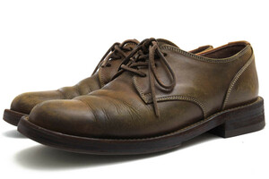 MOTO モト ビジネスシューズ 1632 Plane Toe Oxford Shoes 牛革 オックスフォードシューズ プレーントゥ マッケイ製法
