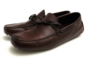 Santoni солнечный to-ni обувь для вождения 55723 телячья кожа мокасины 
