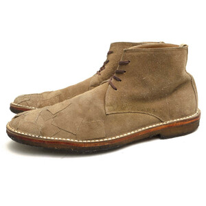 foot the coacher フットザコーチャー チャッカブーツ FT09AW03 MOCCASIN SHOES suede 牛革 デザートブーツ クレープソール モカシン