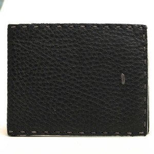 FENDI フェンディ 財布 7M0194 74P COIN WALLET CUOIO ROMANO LUX ローマンレザー 牛革 小銭入れあり 二つ折り シボ革 シュリンクレザー