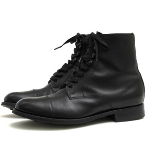 Lloyd Footwear ロイドフットウェア レースアップブーツ 3611EW17 BLACK CALF BOOT 牛革 カーフ カントリーダービーブーツ ストレートチッ