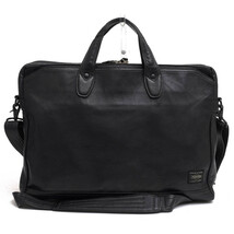 PORTER ポーター 吉田カバン ビジネスバッグ 124-01202 TAUSEN 2WAY BRIEFCASE タウゼン 牛ステア中艶 2WAY ショルダーバッグ ノートPC収_画像1