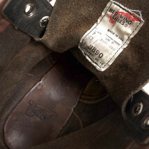 RED WING レッドウィング ワークブーツ 8890 IRISH SETTER MOC TOE BOOT CHARCOAL Charcoal Rough & Tough チャコール ラフアウト＆タフ_画像8