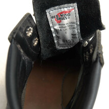 RED WING レッドウィング ワークブーツ 8133 SUPER SOLE MOC TOE BOOTS 牛革 ブラッククロームレザー Black Chrome Leather スーパーソー_画像8