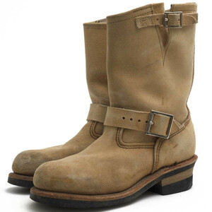 RED WING レッドウィング エンジニアブーツ 8268 HERITAGE WORK 11inch ENGINEER BOOT Hawthorne Abilene Roughout ホーソン アビレーン