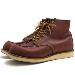 RED WING レッドウィング ワークブーツ 9106 Heritage 6inch MOC Toe Copper Worksmith クーパー ウォークスミス 牛革 IRISH SETTER アイ