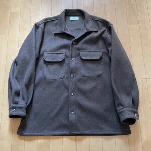 超美品 完売 リメール remer loose CPO shirt jacket / ルーズCPOシャツ サイズL ブラウン♪WYM