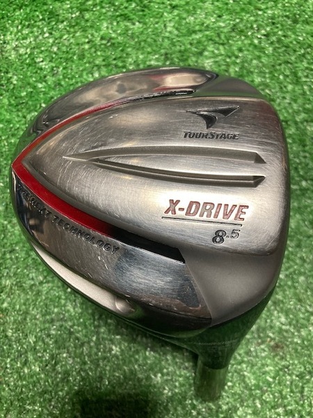 全国送料無料　中古ドライバーヘッド単品　ツアーステージ　X-DRIVE 8.5°　　　Ｙ1654