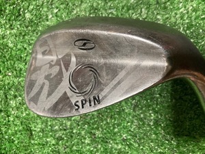 全国送料無料　中古ウェッジ　TSURUYA ONESIDER 激SPIN 　52°　　純正スチール35.5インチ　　 　　Y1493