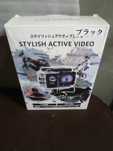 STYLISH ACTIVE VIDEO スタイリッシュ アクティブ ビデオ HD画質 30M防水 アウトドア 野外　カメラ無し