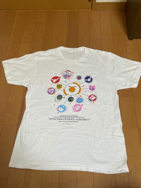 機動戦士ガンダム水星の魔女　全校集会　Tシャツ　ホワイト　Mサイズ