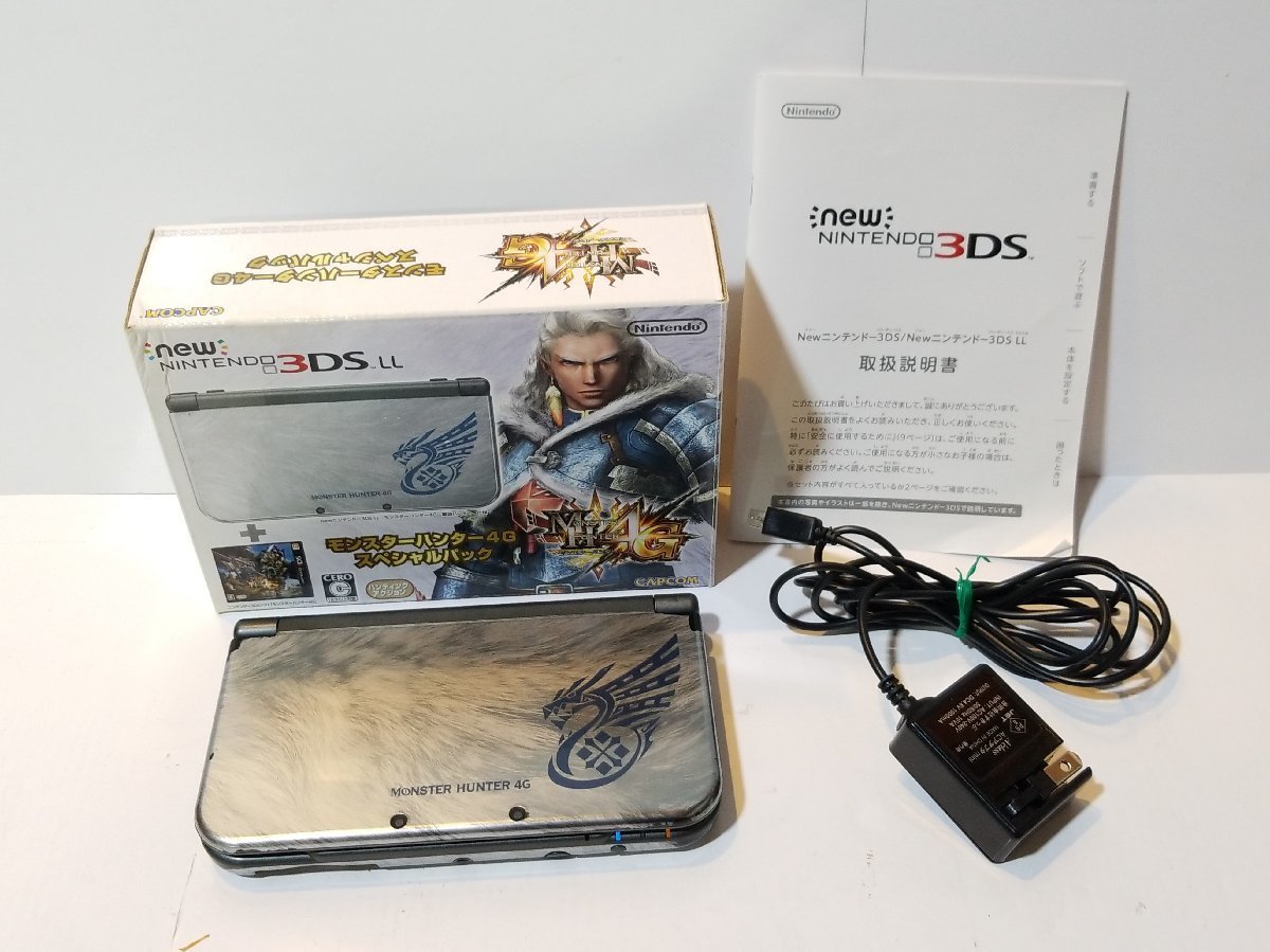 Newニンテンドー3DS LL モンスターハンター4G Newハンターパック 新品