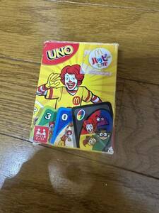 UNO カードゲーム ハッピーセット ウノ マクドナルド レア