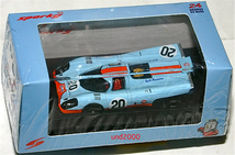 Spark 1/64 Porsche 917K Gulf ポルシェ#20 ガルフ 1970 栄光のルマン 24H Le Mans スパーク J.Siffert B.Redman スティーブ マックイーン_画像1