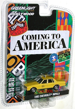 Greenlight 星の王子 ニューヨークへ行く 1/64 1981 Chevrolet Impala Taxi シボレー インパラ タクシー Coming to Americaグリーンライト_画像1