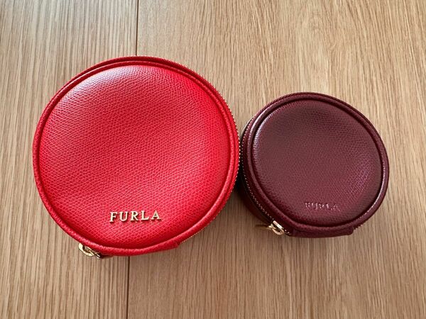 FURLA ラウンドポーチセット