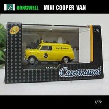 1/72 ミニクーパー(ミニバンイエロー）/MINI COOPER/HONGWELL/ダイキャストミニカー_画像5