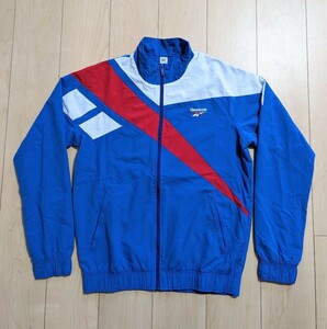 L 良品 Reebok CLASSIC VECTOR TRACK TOP クラシック ベクター トラックトップ ナイロンジャケット ウインドブレーカー FT7436 リーボック