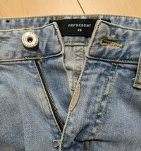 REPRESENT ESSENTIAL DENIM ダメージジーンズ クラッシュジーンズ スキニーパンツ デニム リプレゼント スキニー ジーンズ ダメージデニム_画像3