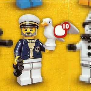 ■LEGO Minifigures Series10/Sea Captain/レゴミニフィギュアシリーズ10/船長■