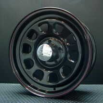 TSW DAYTONA ブラック 16X7J+35 5穴114.3 TOYO H30 215/65R16C　ハイエース100系や152系ハイラックスなどに！_画像3