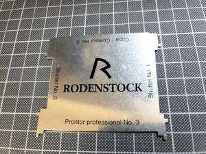 ☆純正品☆ RODENSTOCK シャッターレンチ ローデンシュトック ローデンストック シャッター レンチ レンズ用