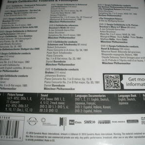 廃盤 13 DVD チェリビダッケ ブルックナー ブラームス バレンボイム リハーサル ドキュメント 日本語字幕付 Celibidache Bruckner BOXの画像2