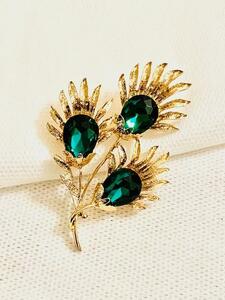  feeling of luxury . exist brooch rhinestone .., hat decoration 