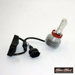 バイク/カー用品 LEDヘッドライト H11 フォグランプ 6000K ホワイト発光 12V 2個SET/ヴェルファイア ヴィッツ カローラ【送料800円】