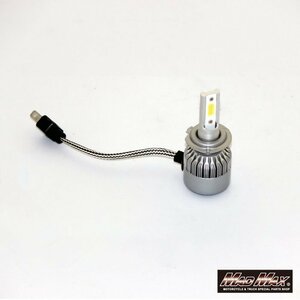 バイク/カー用品 LEDヘッドライト H7 ヘッドライトランプ 6000K ホワイト発光 12V 2個SET/エスティマ カムリ カルディナ【送料800円】