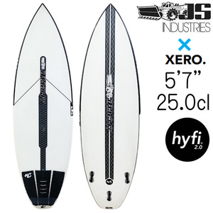 【中古】 JS サーフボード ゼロ ハイファイ 2.0 EPS モデル 5'7 25.0L / JS Industries Xero Hyfi 2.0 Model　ATS