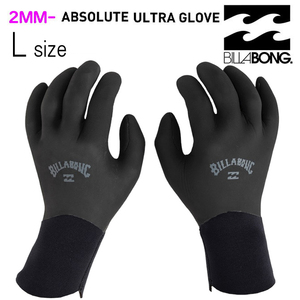 Lサイズ ビラボン 2mm ウルトラグローブ サーフグローブ / Billabong Eco Absolute 5Finger Ultra Glove SurfGlove bd018905