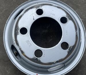 出店セール　TOPY 製　TM 15×5J 116.5-8TC 5穴 いすゞ エルフ 日産 アトラス スチールホイール 未塗装　美品　　1本