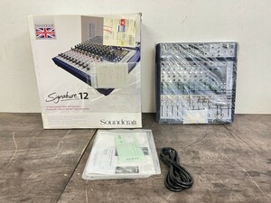 新品 絶版 12ch アナログミキサー Soundcraft サウンドクラフト Signature 12 希少