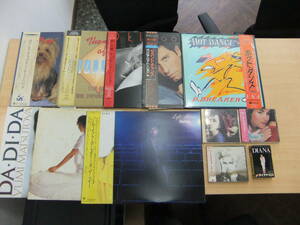 【48557】古い　LPレコード　CD　カセットテープ　