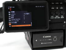 CANON EOS C100 デュアルピクセルCMOS AF対応済 バッテリー3個 ☆送料無料☆_画像3