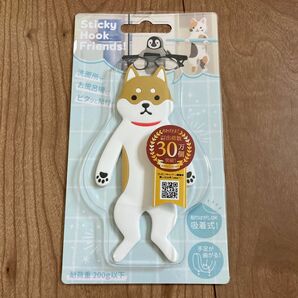 Sticky hook Friends! フック 吸着シール　収納 小物　柴犬