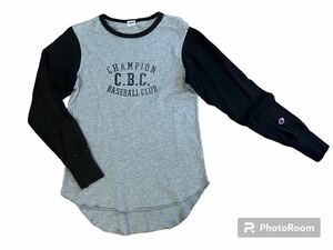 ★champion 長袖Tシャツ　チャンピオンロンT 古着　USED サイズL C.B.C. BASEBALL CLUB