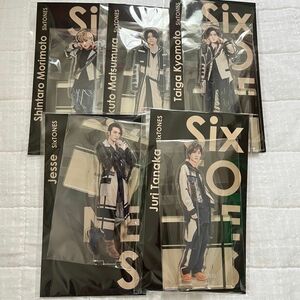 ジャニーズ　アクスタfest アクリルスタンド　SixTONES 森本慎太郎　ジェシー　京本大我　田中樹　松村北斗