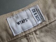 WTAPS ヴィンテージ 加工 テーパード デニム パンツ ジーンズ ベージュ ダブルタップス M メンズ ジーパン ストリート ネイバーフッド_画像7