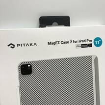 【美品】PITAKA 2022 iPad Pro 11インチ ケース New M1チップモデル適用 MagEZ Case2 /Y12058-S2_画像6