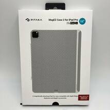 【美品】PITAKA 2022 iPad Pro 11インチ ケース New M1チップモデル適用 MagEZ Case2 /Y12058-S2_画像1