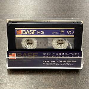 0555 BASF FCR 90分 フェリクロム 1本 カセットテープ/One BASF FCR 90 Type III Fe-Cr Position Audio Cassette