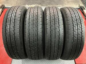 北海道発　2023年製　DUNLOP　SP175N　195/80R15　107/105N　9分山　4本